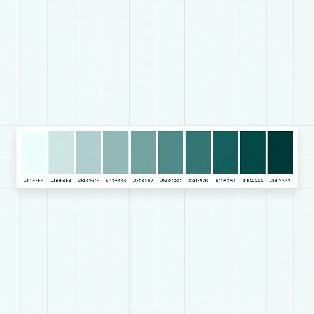 How To Build Palette From One Color Spectrum